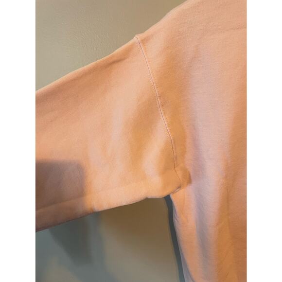 Haynes EcoSmart Cash Cow Pink Sweatshirt, Sz S - Picture 6 of 7